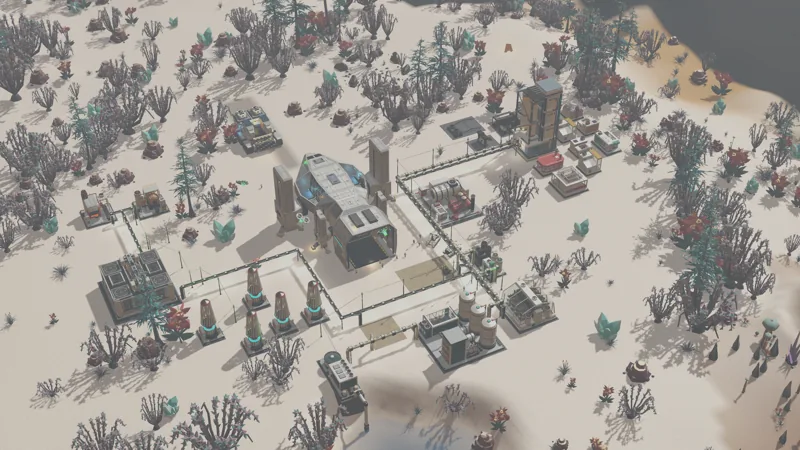 A colony and its supply network