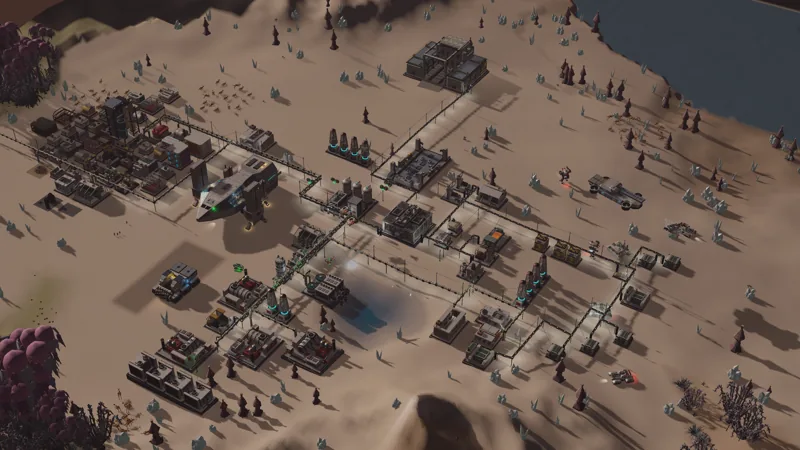 Industry across the desert