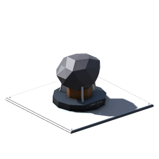 Meteor on a Plinth