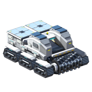 Mobile Regolith Miner